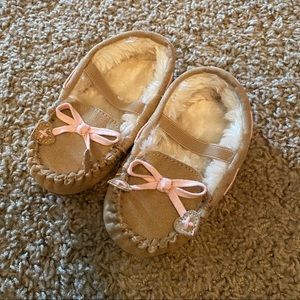 Baby girl moccasins